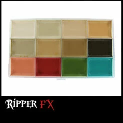 Ripper FX Light Flesh Alcohol Pallet -Smiffys Shop 09458 Light Flesh Alcohol Pallet Ripper FX 1 cr