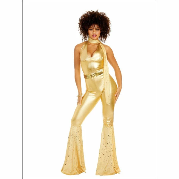 Dreamgirl Disco Fox Gold Jumpsuit 3 Dreamgirl Disco Fox Gold Jumpsuit