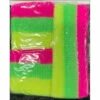 Sweatbands - Fluro Stripe -Smiffys Shop 14899 02 sweat bands fluro