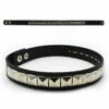 Punk Choker - Square Studs -Smiffys Shop 14908 01 punk choker withsquare studs