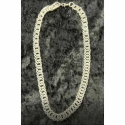Big Silver Chain Necklace