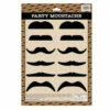 Party Moustache Set 1 Party Moustache Set -Smiffys Shop 18271 Party Moustache Pack