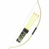 Smiffys Wood Effect Bow And Arrow Set, 73cm -Smiffys Shop 21000 Wood Effect Bow and Arrow Set cr