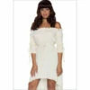 LEG AVENUE Gauze High Low Peasant Dress - Ivory -Smiffys Shop 2700IV gauze high low peasant dress ivory