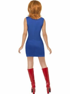 Smiffys Ginger Power - 1990's Iconic Union Jack Costume -Smiffys Shop 29540 2