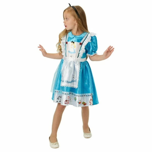 Alice In Wonderland Deluxe Child Costume 4 Alice In Wonderland Deluxe Child Costume - Image 2