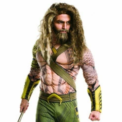 Aquaman Wig And Beard Adult
