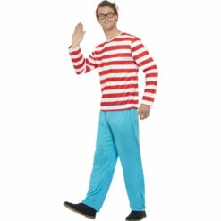 Smiffys Where's Wally Costume-Male