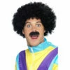 Smiffys Scouser Set -Smiffys Shop 42248 Scouser Set Black Afro Wig cr