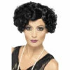 Smiffys 1920s Black Flirty Flapper Wig 1 Smiffys 1920s Black Flirty Flapper Wig -Smiffys Shop 42465 black flirty flapper wig black cr