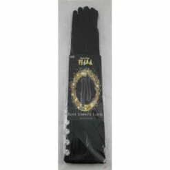 Long Black Gloves With Gems