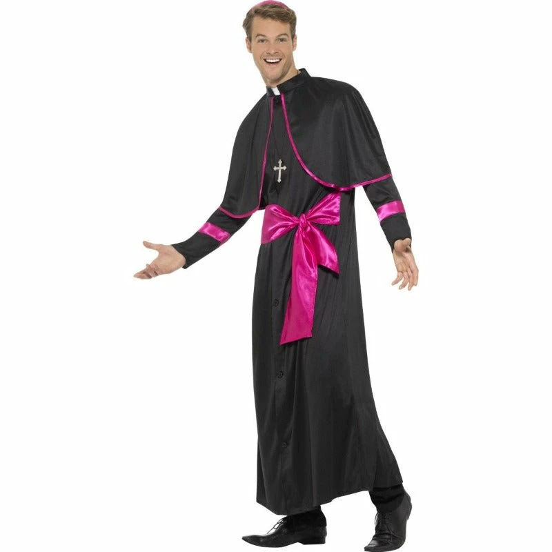 Smiffys Cardinal Costume - Adult 4 Smiffys Cardinal Costume - Adult - Image 2