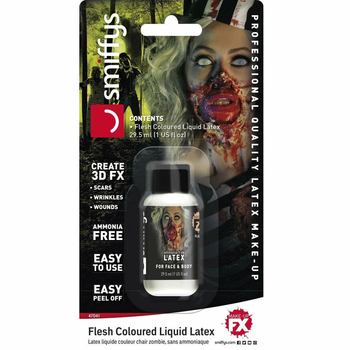 Smiffys Zombie Liquid Latex 3 Smiffys Zombie Liquid Latex