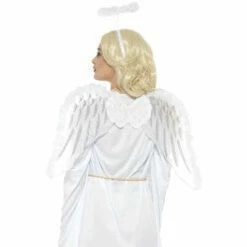 Smiffys Pure Angel Wings And Halo Set