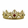 Gold Ornate Royal Crown With Gems-Adult -Smiffys Shop 50 742