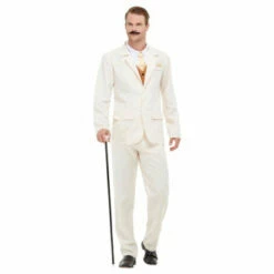Smiffys Roaring 20's White Gent Costume