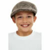 Smiffys Kids Flat Cap - Brown & Black