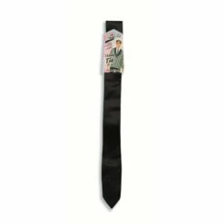 50's Skinny Tie-Black/White