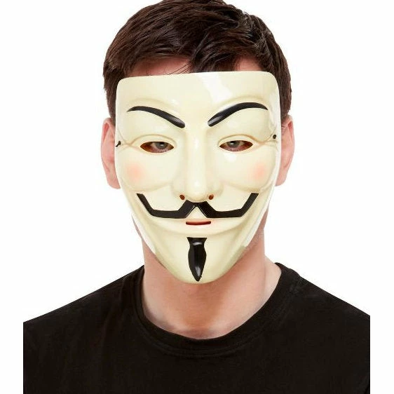 Smiffys Guy Fawkes Mask 3 Smiffys Guy Fawkes Mask