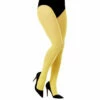Smiffys Yellow Opaque Tights -Smiffys Shop 52499 yellow opaque tights