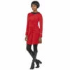 Smiffys Star Trek Red Operations Womens Costume