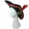 Ladies Pirate Hat W/ Gold Sequins -Smiffys Shop 53897 pirate hat with gold sequins