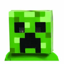 Disguise Minecraft Creeper Half Mask - Child