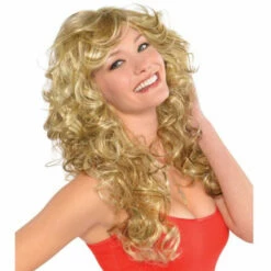 AMSCAN 70's Blonde Bombshell Wig