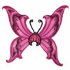 Hot Pink And Black Glitter Fairy Butterfly Wings -Smiffys Shop 74721 hot pink black glitter fairy wings cr