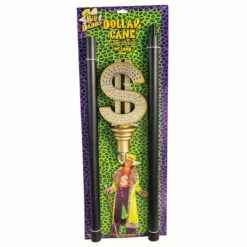 44" Dollar Sign Pimp Cane