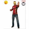 Iron Man Adult Costume Top & Mask 1 Iron Man Adult Costume Top & Mask -Smiffys Shop 810913 iron man adult costume top
