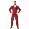 Burgundy Newsreader Suit -Smiffys Shop 82073 burgundy newsreader suit