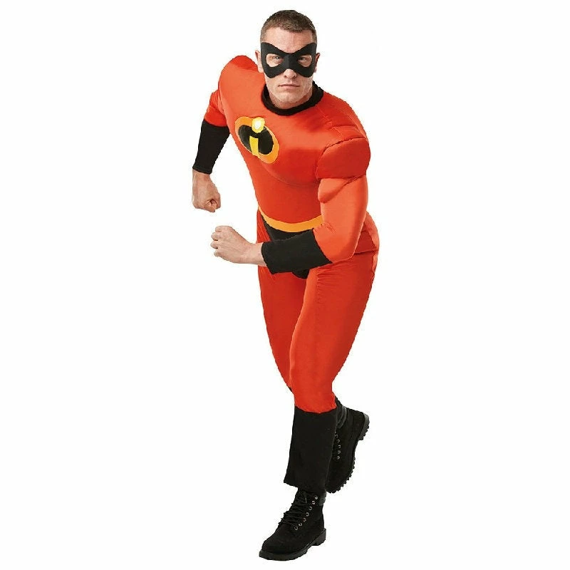 Mr Incredible Mens Costume - Incredibles 2 3 Mr Incredible Mens Costume - Incredibles 2
