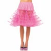 Mid-Length Pink Petticoat - Leg Avenue -Smiffys Shop 83043 knee length pink petticoat leg avenue cr