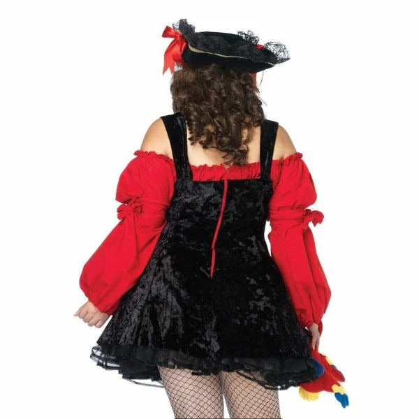 Vixen Pirate Wench Costume - Plus - Leg Avenue 5 Vixen Pirate Wench Costume - Plus - Leg Avenue - Image 3