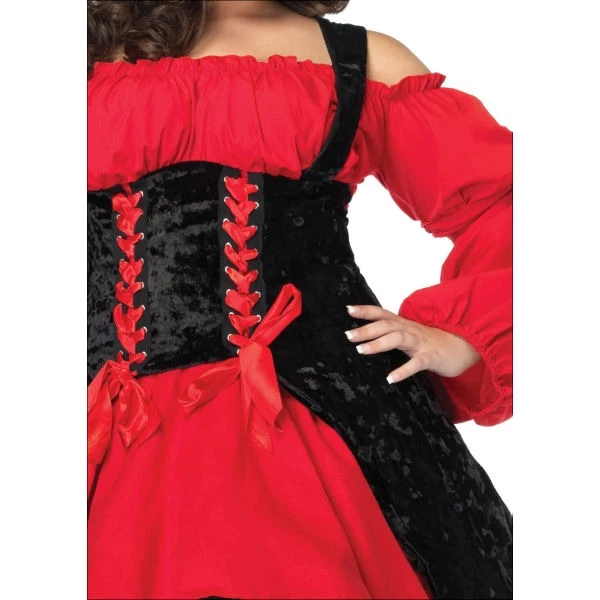 Vixen Pirate Wench Costume - Plus - Leg Avenue 6 Vixen Pirate Wench Costume - Plus - Leg Avenue - Image 4