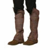 Desert Prince Brown Boot Tops 1 Desert Prince Brown Boot Tops -Smiffys Shop 83579 boot tops brown cr