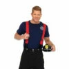 LEG AVENUE Fire Captain Mens Costume -Smiffys Shop 83684 fire captain mens costume close up cr