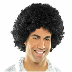 AMSCAN Unisex Afro Wig - Black