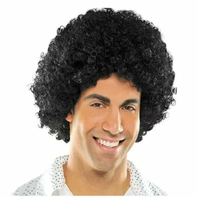 AMSCAN Unisex Afro Wig - Black 3 AMSCAN Unisex Afro Wig - Black