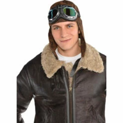AMSCAN Flying Cap With Aviator Goggles