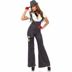 LEG AVENUE Brass Knuckle Babe Costume