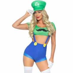 Gamer Sidekick Ladies Costume - Leg Avenue -Smiffys Shop 87071 gamer sidekick ladies costume