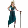 AMSCAN Medusa Women's Costume & Headdress -Smiffys Shop 9903578 medusa womens costume and headdress