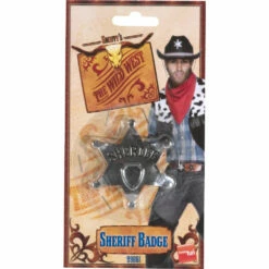 Smiffys Sheriff Star Badge