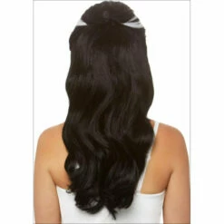 LEG AVENUE Frankie Bouffant Wig Black/White -Smiffys Shop A2775 frankie bouffant wig black white 1