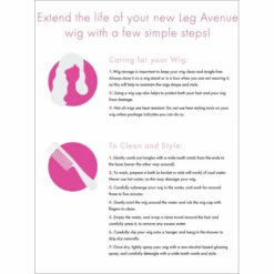 LEG AVENUE Frankie Bouffant Wig Black/White -Smiffys Shop A2775 frankie bouffant wig black white ins