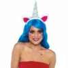 LEG AVENUE Unicorn Headband W/Rainbow Wig Mane -Smiffys Shop A2781 magical unicorn headband rainbow wig mane