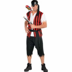 AMSCAN Ahoy Matey Pirate Costume - Men's