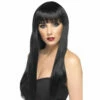 Smiffys Long Black Beauty Wig -Smiffys Shop Beauty Wig Long Black cropped
